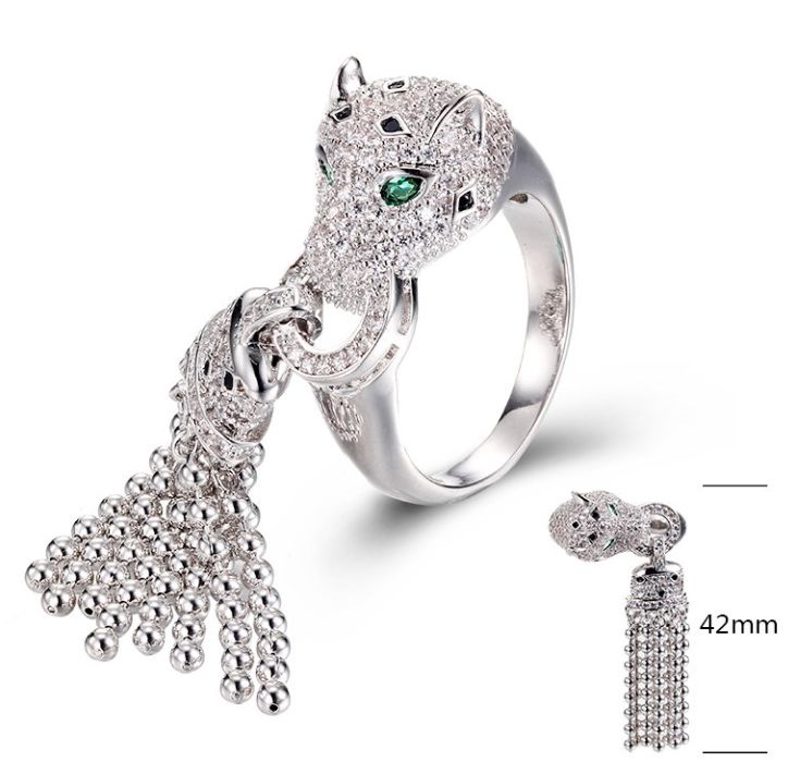 SJ29168, Ladies' Moissanite Ring, S925, Rhodium Plated, White, 8.84g