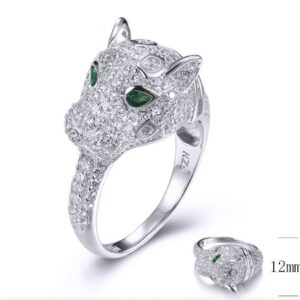 SJ32272, Ladies' Moissanite Ring, S925, Rhodium Plated, White, 5.78g