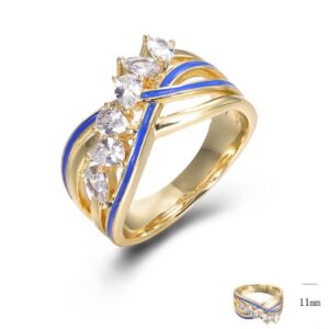 SJ44736, Ladies' Moissanite Ring, S925, Rhodium Plated, White, 5.05g