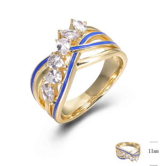 SJ44736, Ladies' Moissanite Ring, S925, Rhodium Plated, White, 5.05g