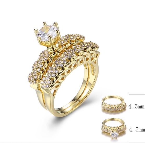 SJ31629, Ladies' Moissanite Ring, S925, Rhodium Plated, White, 6.73g