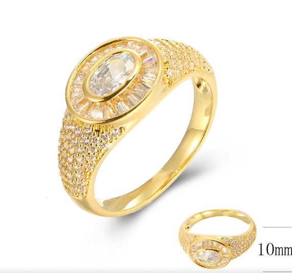 SJ41153, Ladies' Moissanite Ring, S925, Rhodium Plated, White, 3.28g