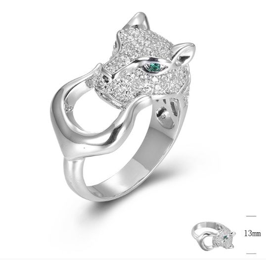 SJ45696, Ladies' Moissanite Ring, S925, Rhodium Plated, White, 6.07g