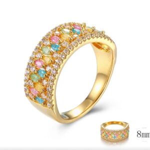 SJ29900, Ladies' Moissanite Ring, S925, Rhodium Plated, White, 3.95g