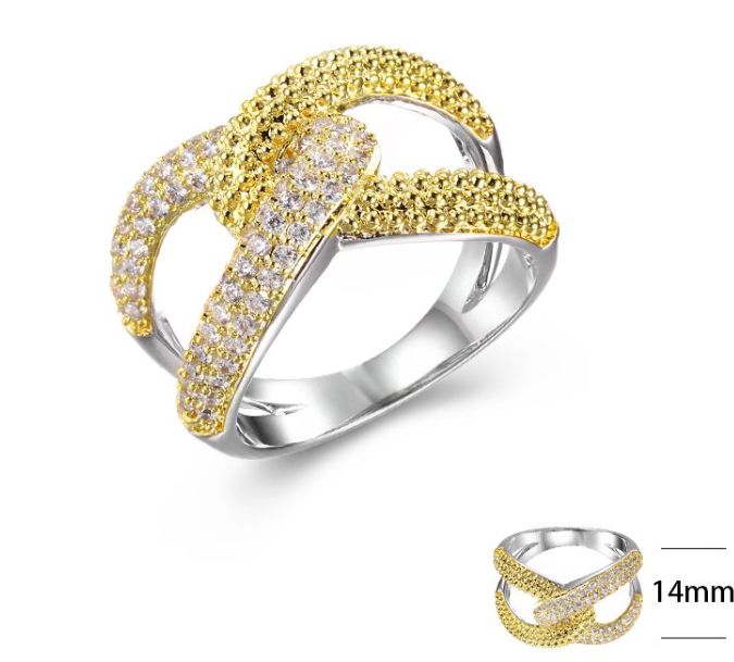 SJ40066, Ladies' Moissanite Ring, S925, Rhodium Plated, White, 5.05g