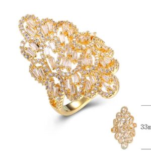 SJ32036, Ladies' Moissanite Ring, S925, Rhodium Plated, White, 6.13g