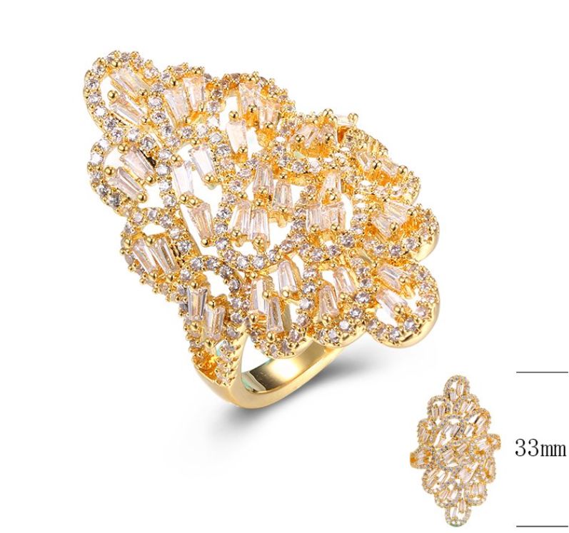 SJ32036, Ladies' Moissanite Ring, S925, Rhodium Plated, White, 6.13g