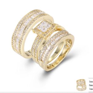 SJ42321, Ladies' Moissanite Ring, S925, Rhodium Plated, White, 10.92g