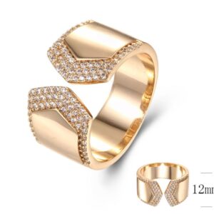 SJ36937, Ladies' Moissanite Ring, S925, Rhodium Plated, White, 6.4g