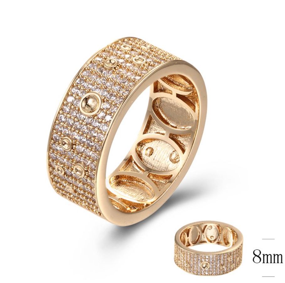 SJ37097, Ladies' Moissanite Ring, S925, Rhodium Plated, White, 5.49g