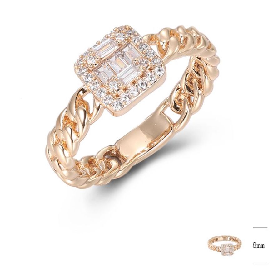 SJ44617, Ladies' Moissanite Ring, S925, Rhodium Plated, White, 2.91g