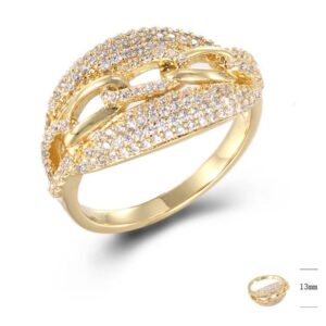 SJ43321, Ladies' Moissanite Ring, S925, Rhodium Plated, White, 5.79g