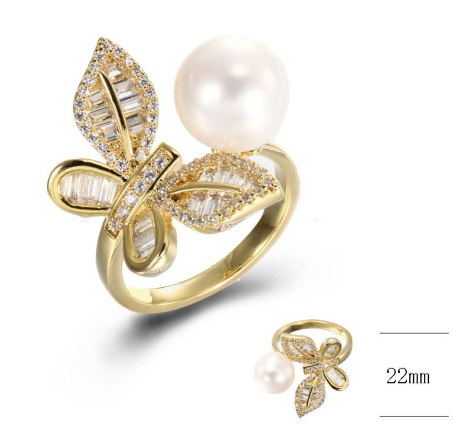 SJ41882, Ladies' Moissanite Ring, S925, Rhodium Plated, White, 5.13g