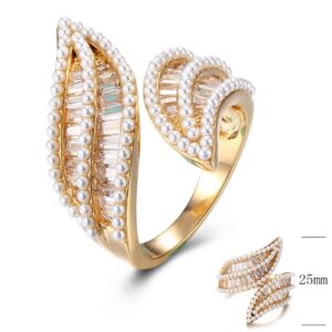 SJ30527, Ladies' Moissanite Ring, S925, Rhodium Plated, White, 6.57g