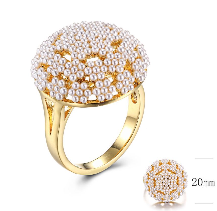 SJ30529, Ladies' Moissanite Ring, S925, Rhodium Plated, White, 6.44g