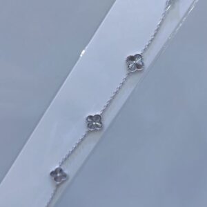 SB21942, Ladies' Moissanite Ring, S925, Rhodium Plated, White, 3.33g