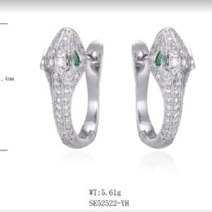 SE52522, Ladies' Moissanite Ring, S925, Rhodium Plated, White, 4.62g