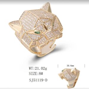 SJ51119, Ladies' Moissanite Ring, S925, Rhodium Plated, White, 21.16g