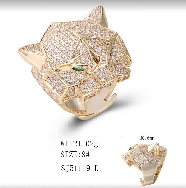 SJ51119, Ladies' Moissanite Ring, S925, Rhodium Plated, White, 21.16g