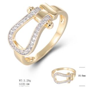 SJ54693, Ladies' Moissanite Ring, S925, Rhodium Plated, White, 3.58g