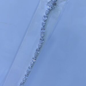 SB22166, Ladies' Moissanite Ring, S925, Rhodium Plated, White, 13.92g