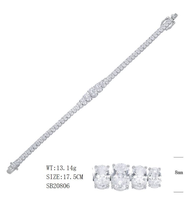 SB20806, Ladies' Moissanite Ring, S925, Rhodium Plated, White, 14.23g