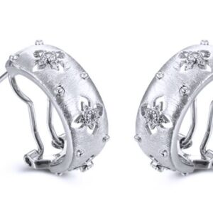 SE28952, Ladies' Moissanite Ring, S925, Rhodium Plated, White, 6.28g