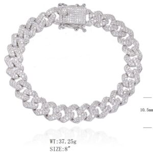 SB17669, Ladies' Moissanite Ring, S925, Rhodium Plated, White, 35.7g