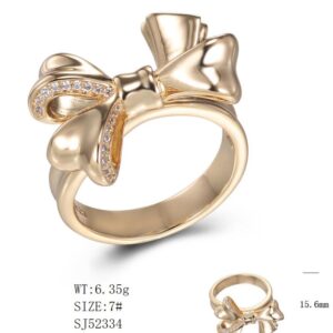 SJ52334, Ladies' Moissanite Ring, S925, Rhodium Plated, White, 6.73g