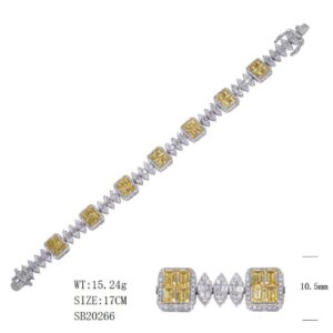 SB20266, Ladies' Moissanite Ring, S925, Rhodium Plated, White, 16.23g