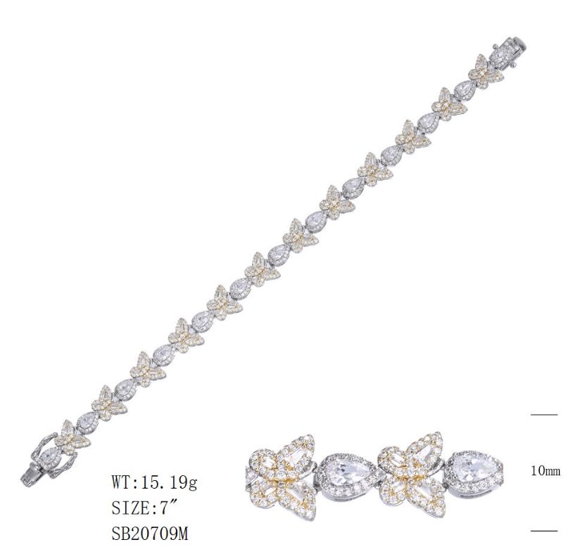SB20709, Ladies' Moissanite Ring, S925, Rhodium Plated, White, 14.88g