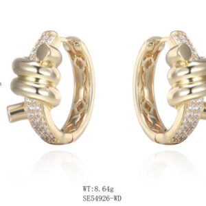SE54926, Ladies' Moissanite Ring, S925, Rhodium Plated, White, 8.89g