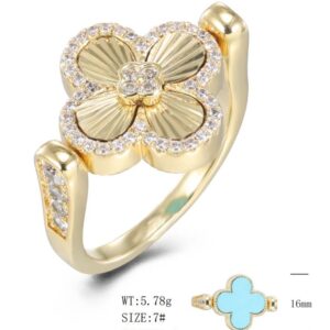 SJ53991, Ladies' Moissanite Ring, S925, Rhodium Plated, White, 5.94g
