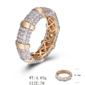 SJ47458, Ladies' Moissanite Ring, S925, Rhodium Plated, White, 4.74g