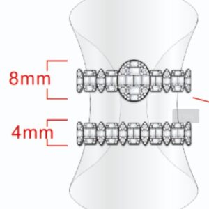 SJ59495, Ladies' Moissanite Ring, S925, Rhodium Plated, White, 5.06g