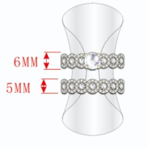 SJ59498, Ladies' Moissanite Ring, S925, Rhodium Plated, White, 4.9g