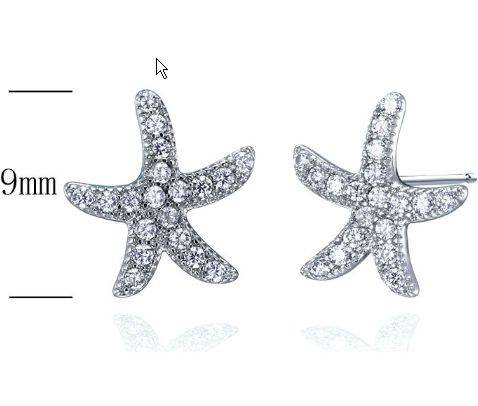 SE18316, Ladies' Moissanite Ring, S925, Rhodium Plated, White, 0.76g