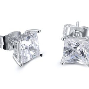 SE42394莫桑, Ladies' Moissanite Ring, S925, Rhodium Plated, White, 1.71g