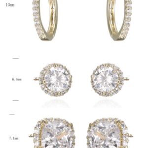 SE60319莫桑, Ladies' Moissanite Ring, S925, Rhodium Plated, White, 3.78g