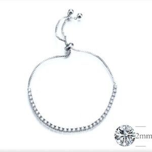 SB01159莫桑, Ladies' Moissanite Ring, S925, Rhodium Plated, White, 4.66g