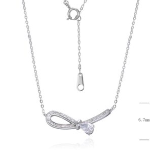 SN80522莫桑, Ladies' Moissanite Ring, S925, Rhodium Plated, White, 2.76g