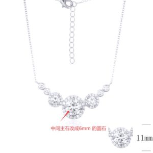SN29130莫桑, Ladies' Moissanite Ring, S925, Rhodium Plated, White, 3.53g