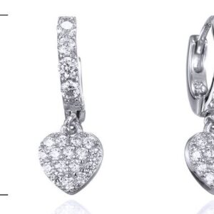SE26058, Ladies' Moissanite Ring, S925, Rhodium Plated, White, 1.83g