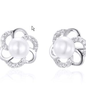 SE22153, Ladies' Moissanite Ring, S925, Rhodium Plated, White, 1.53g