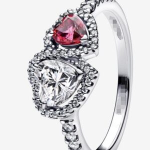 SJ60751, Ladies' Moissanite Ring, S925, Rhodium Plated, White, 3.39g