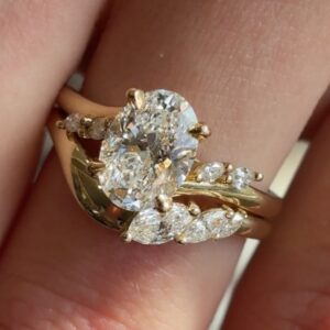 SJ60764, Ladies' Moissanite Ring, S925, Rhodium Plated, White, 5.17g