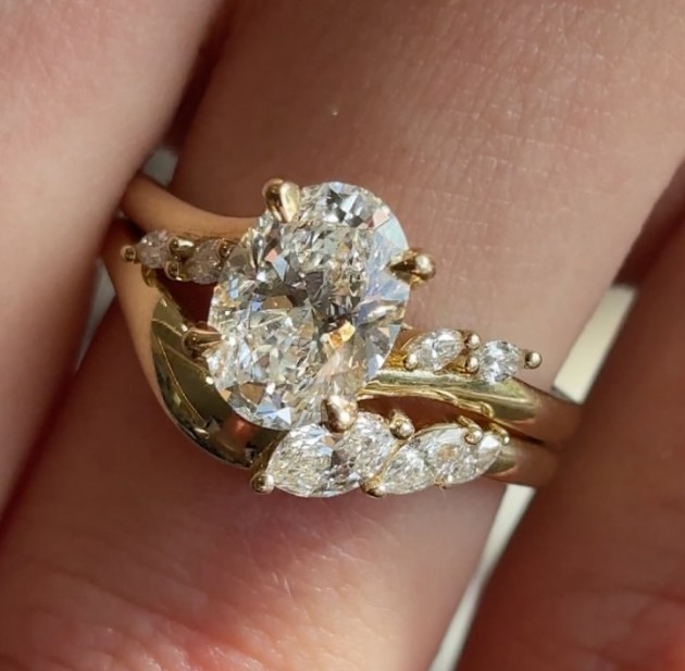 SJ60764, Ladies' Moissanite Ring, S925, Rhodium Plated, White, 5.17g