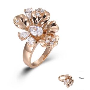 SJ44532, Ladies' Moissanite Ring, S925, Rhodium Plated, White, 8.77g