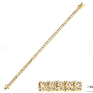 SB24123, Ladies' Moissanite Ring, S925, Rhodium Plated, White, 11.95g