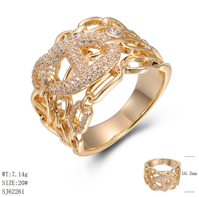 SJ62261, Ladies' Moissanite Ring, S925, Rhodium Plated, White, 6.53g
